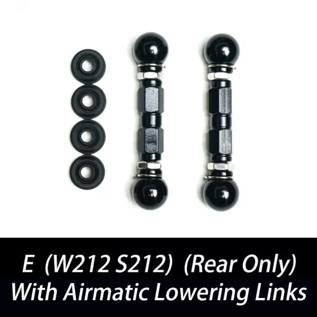 For 2010-18 Mercedes Benz E63 Amg Rear Adjustable Lowering Links W212 S212