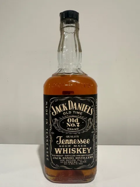 Jack Daniel’s 1977 paper seal Black Label 90 Proof 750ml