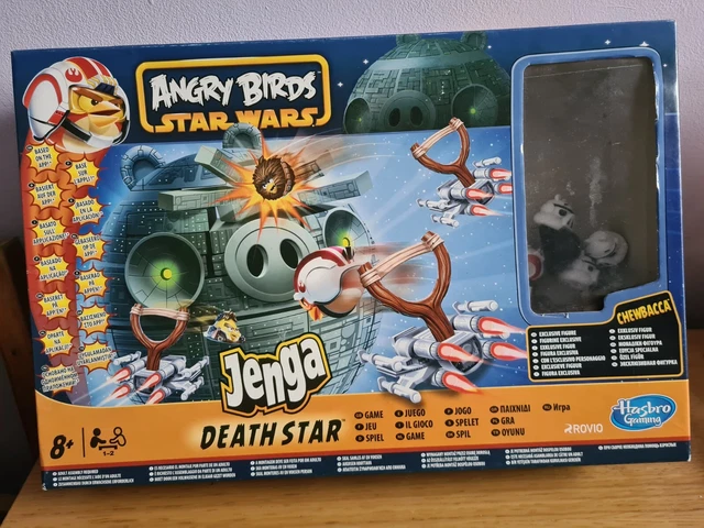 Angry Birds Star Wars Jenga Death Star Game #A2845 2012 Hasbro