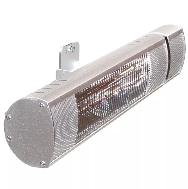 Heizstrahler Infrarotstrahler 56175 Wandstrahler 1500W Terrassenstrahler Funk 3