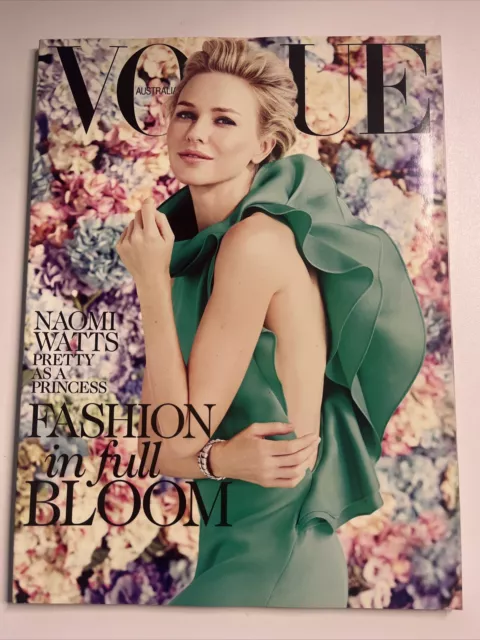 Vogue Australia February 2013 Magazine Naomi Watts Cover Fashion Design