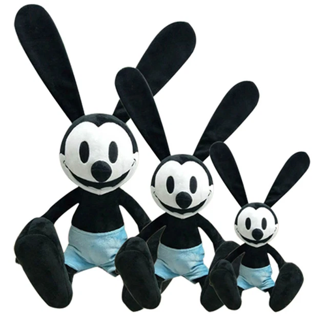 OSWALD THE LUCKY Rabbit Plush Toy Stuffed Animal Gift Figure Doll