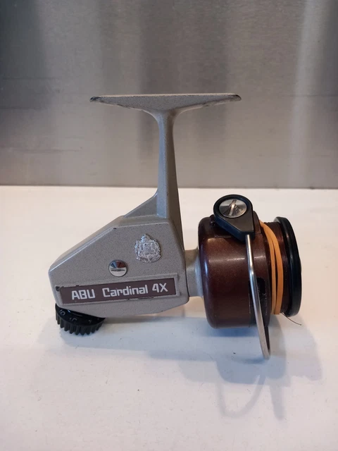 VINTAGE ABU CARDINAL 4X High Speed Spinning Fishing Reel. £61.02