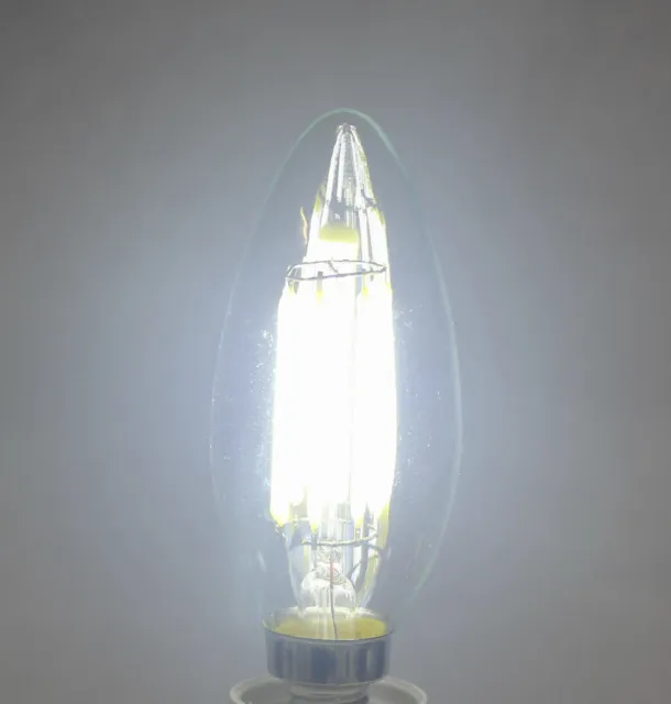 E12 E26 110V 2W 4W 6W 8W Retro Vintage Filament LED Candelabra/Globe Light Bulb 3