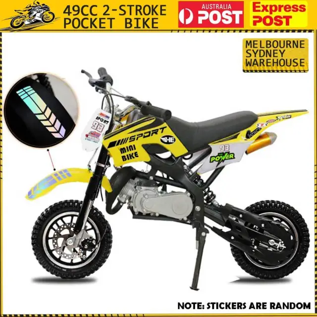 DIRT BIKES 2 Stroke 49CC 50CC Engine Mini Motorbike Kid Motorcycle