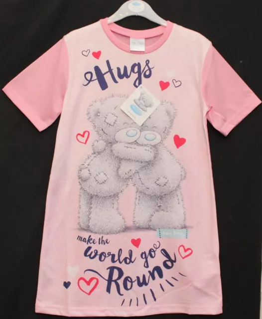 TATTY TEDDY camicia da notte Me To You/rosa da ragazza taglie 5-12 anni 2