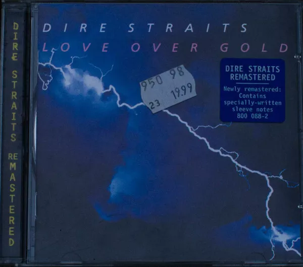 Dire Straits Love Over Gold CD, Album, RE, RM 1996 Classic Rock (NM or M- / NM o