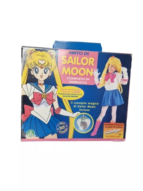 Abito Di Sailor Moon 3 Anni Con Scatola Originale Giochi Preziosi