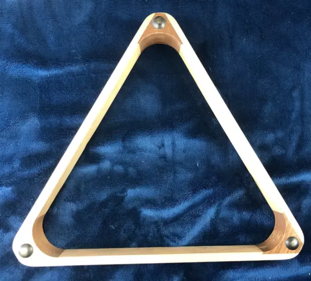 Wooden Regulation Pool/Billiards Triangle