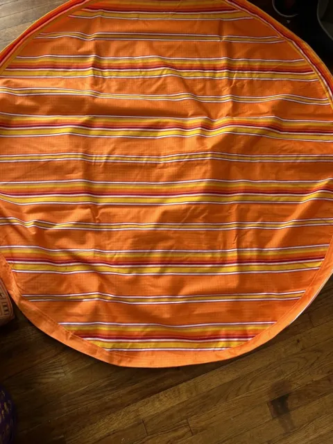 K9 Ballistic New W/O Tags Round X-Large 54” Orange Dog Bed Cover Only