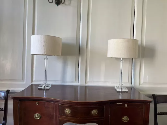 Pair Of Art Deco style Table Lamps