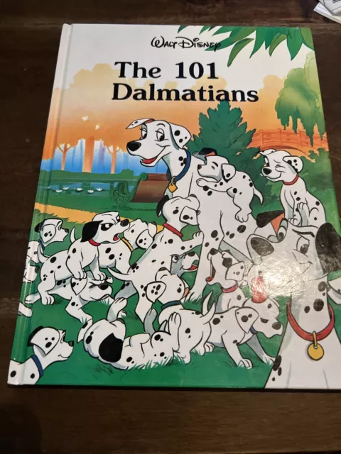 The 101 Dalmations  by Walt Disney Twin Books Gallery Book Collectible 1986 HB