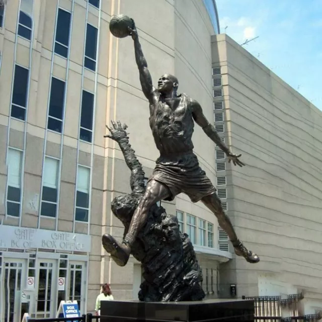 Realistic Bronze Michael Jordan Statue Replica Factory Supplier MLBS-078 -  Milystatue