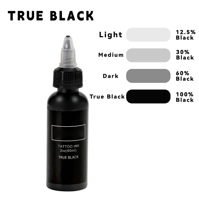 10x Kit de tinta para tatuajes Kit completo de pigmentos colores tinta para tatuajes de larga duración 30 ml TDM