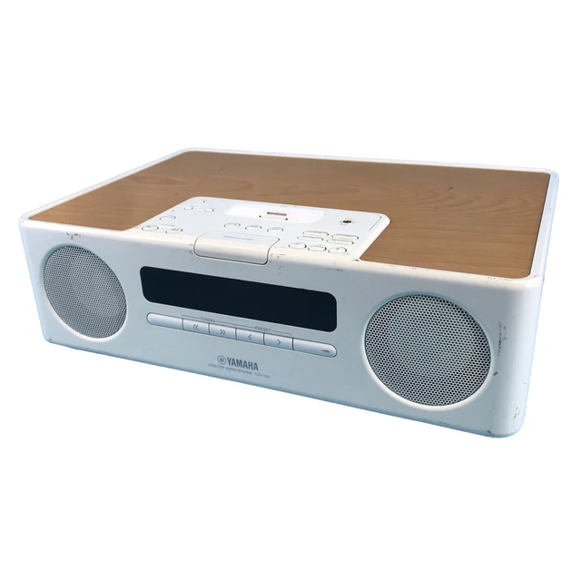 READ YAMAHA TSX120 20W Desktop Radio Audio System White IS1450 49.98