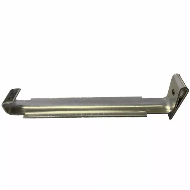 5" Inch K Style Aluminum Gutter Hanger w/ Clip - 10 Pack - Screws Included