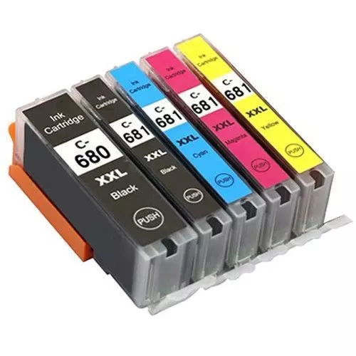 Any Ink Cartridges PGI-680 XXL CLI-681 XXL for Canon TS6260 TS8260 TS9560 TR8560