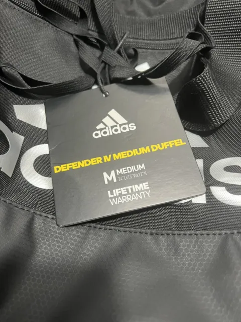 Adidas Defender IV Duffel Bag, medium, new with tag