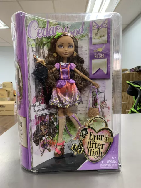 Mattel EVER AFTER HIGH 1st Edition Rebel CEDAR WOOD Fashion Doll ~ BDB11  2014