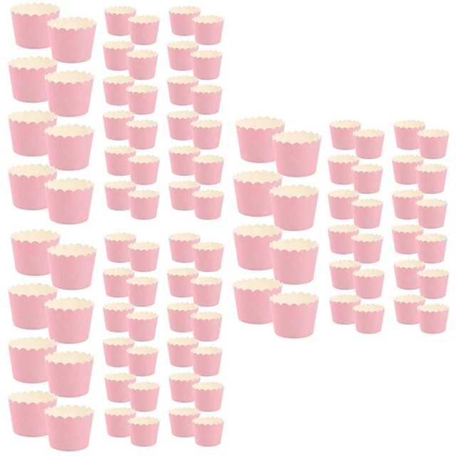 300 pz tazze da forno resistenti al calore mini fodere per cupcake avvolgitori per cupcake