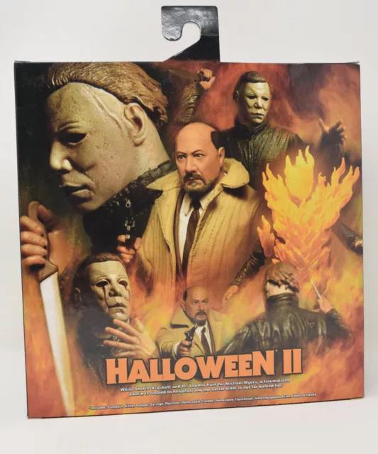 Halloween II Ultimate Michaey Myers DR Loomis NECA SIGNED John Carpenter