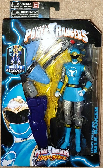 BANDAI LEGACY POWER Rangers Ninja Storm Blue Ranger MISB $24.99 ...