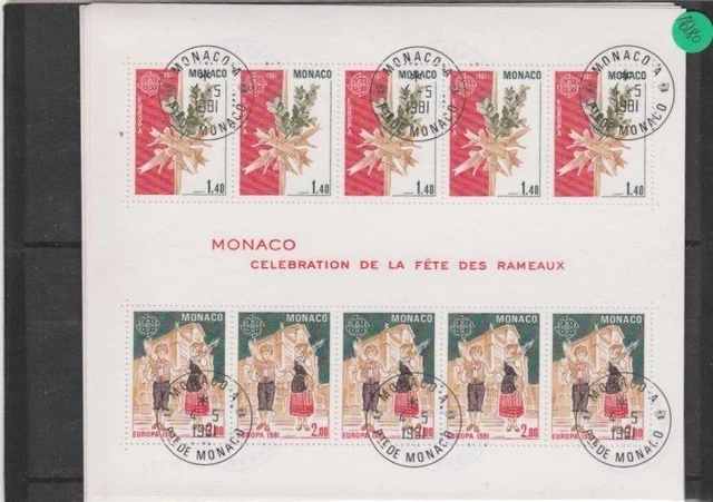 Monaco    gestempelt    MiNr. Block 17
