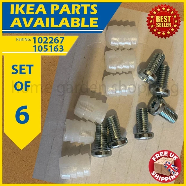 IKEA 110525 HEMNES BRIMNES FLEKKE BED SUPPORT PEGS PINS NEW ORIGINAL PARTS - Foto 5