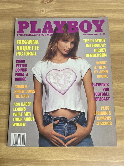 PLAYBOY MAGAZIN SEPTEMBER 1990 - Playmate Kerri Kendall - Rosanna