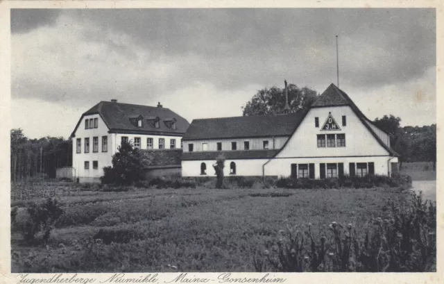 Mainz Gonsenheim postcard 1937 youth hostel Rhineland-Palatinate 2404352