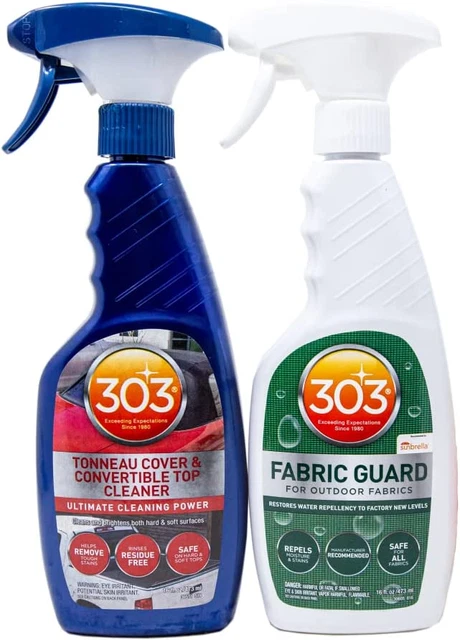 303 Convertible Top Cleaner Care Kit Clean Protect Convertible Car Fabric Tops