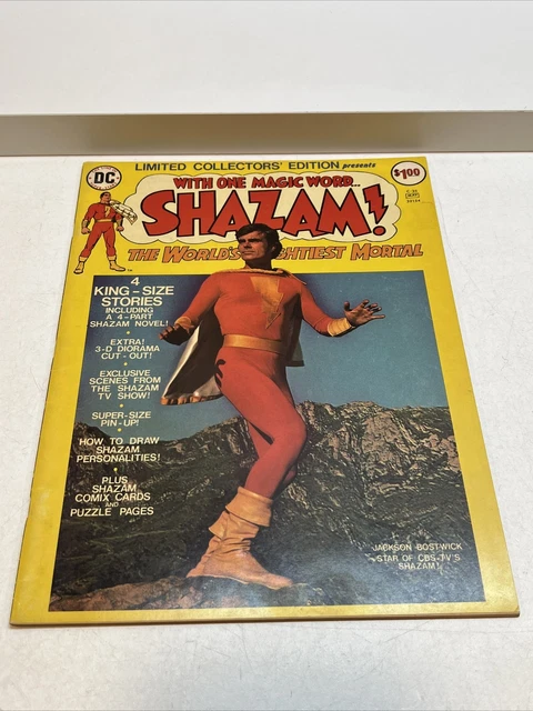 SHAZAM Limited Collectors' Edition Giant Comic 1975 DC Comics Treasury F/VF