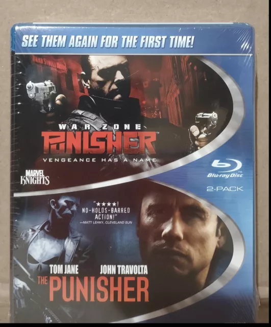 NEW - The Punisher / Punisher: War Zone Blu-ray 2004-2008 [Lionsgate Films]