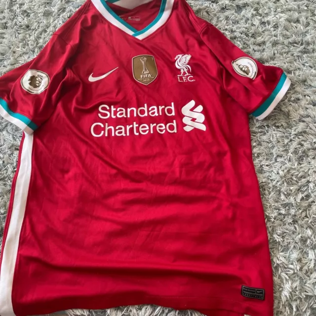 Jersey liverpool hot sale full patch