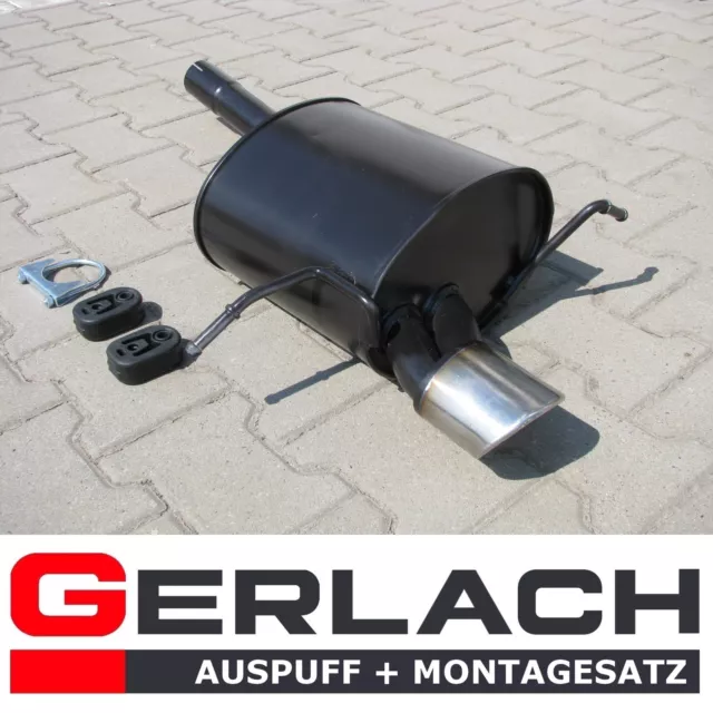 Auspuff für Mercedes C180 C200 C230 CL203 Endschalldämpfer 5315