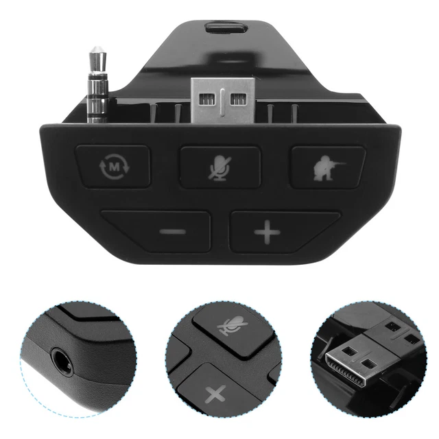 Adattatore cuffie per giochi adattatore cuffie stereo regolatore cuffie