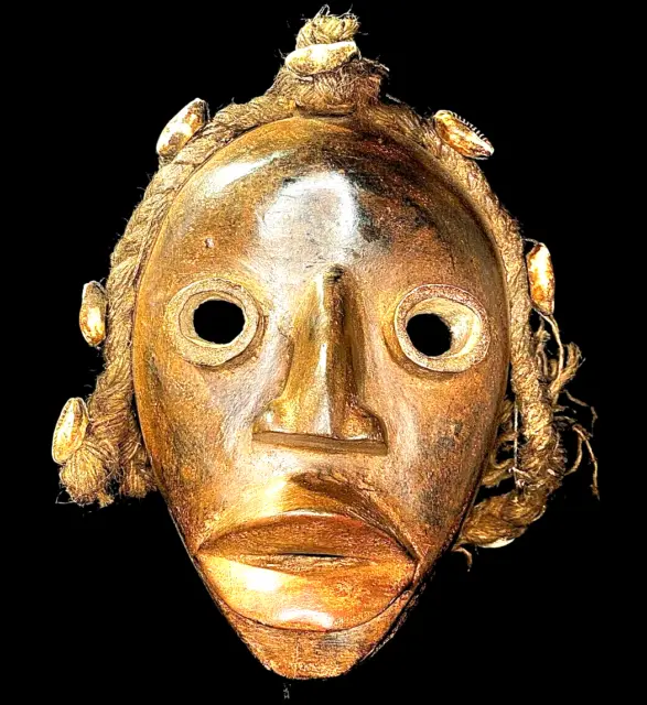 African Bete Mask LIBARIA Vintage Mask Gre DAN Tribal Art Wall Hanging-6613