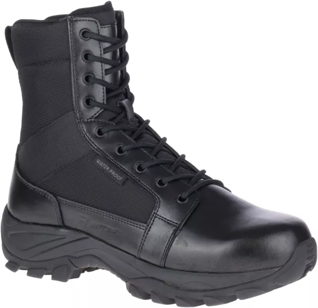 5.11 TACTICAL BOOTS Mens 9.5 Halcyon Stealth Black Waterproof Military Mid  Top $29.70 - PicClick