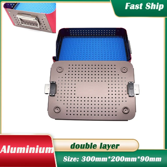 Sterilization tray case For Surgical Instruments Sterilize tray Aluminium alloy