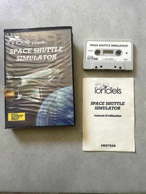 Jeu Amstrad CPC 464 Space Racer Par Loriciels - Bon état