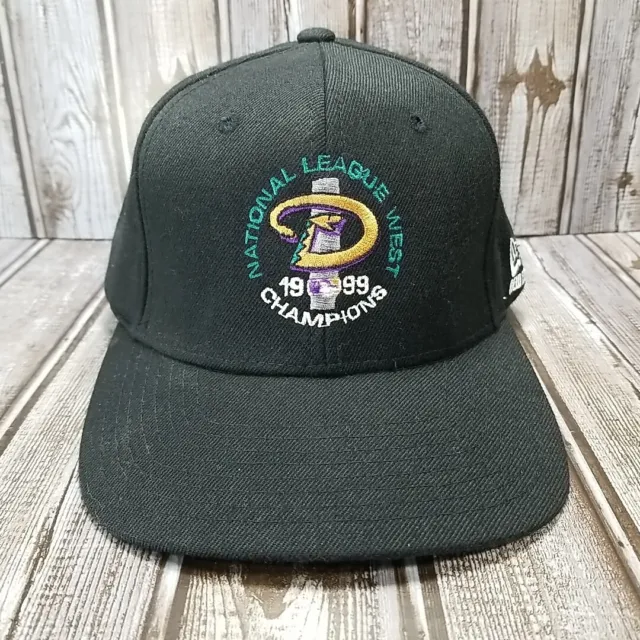 VINTAGE NEW ERA Diamondbacks Snapback Hat Cap 1999 National League ...
