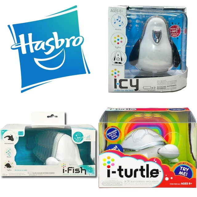 HASBRO SEGA TOY iFISH, iCY(Penguin), iTURTLE MP3 Speaker (INDIVIDUAL