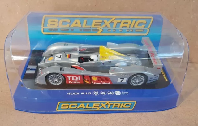 Pre Owned Scalextric C2809 1:32nd Scale Audi R10 TDi Power No.8 Model Lot MS25
