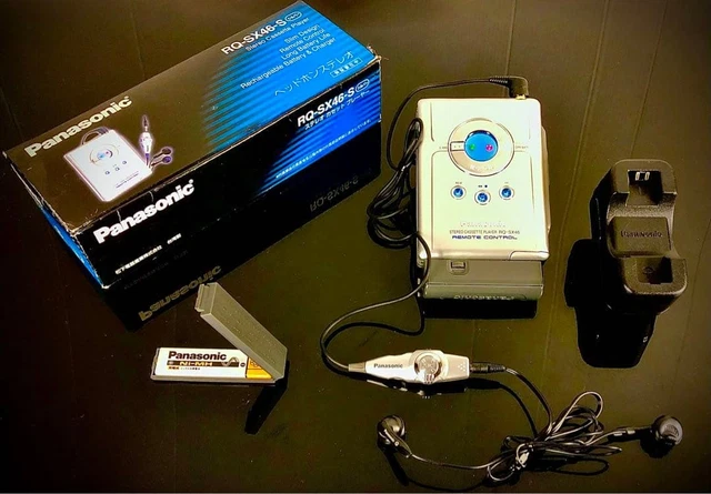 PANASONIC RQ-SX46 PORTABLE Cassette Player Japan Tested Working