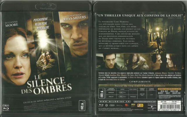 BLU RAY - LE SILENCE DES OMBRES avec JULIANNE MOORE / COMME NEUF - LIKE NEW