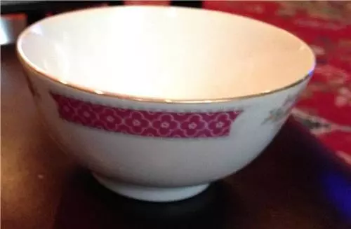 Chinese Porcelain Rice Bowls 4 1/2"