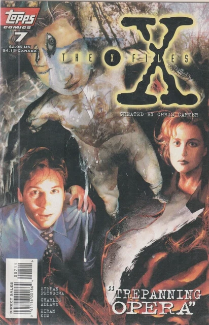 The X-Files # 7 Topps Comics 1995