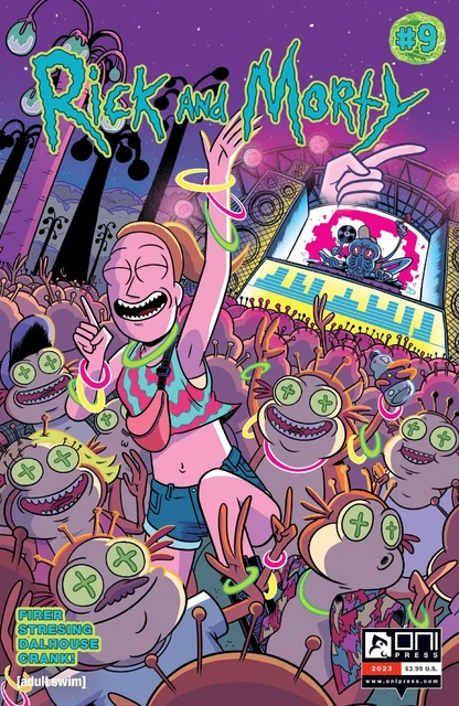 Rick and Morty #9 Cover B Comic Book 2023 - Oni Press