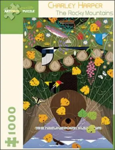 Charley Harper The Rocky Mountains 1000-Piece Jigsaw Puzzle (Merchandise)