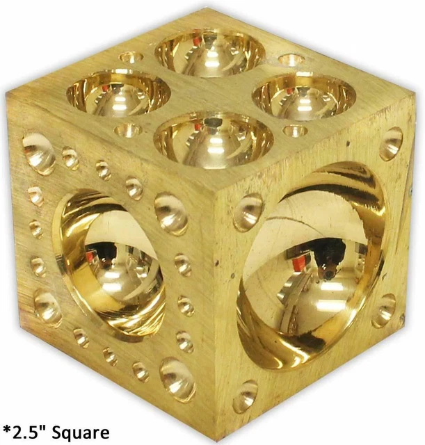 69 Half Sphere Brass Doming Block (Pack of: 1) - TJ01-19850